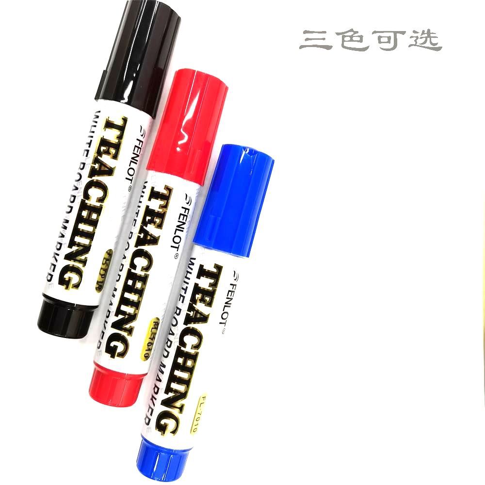 Fenle Large Whiteboard Pen Can Erase Children Black Blue Red Office Teaching Water Can Erase Marker Color Chalkboard Pen details Picture