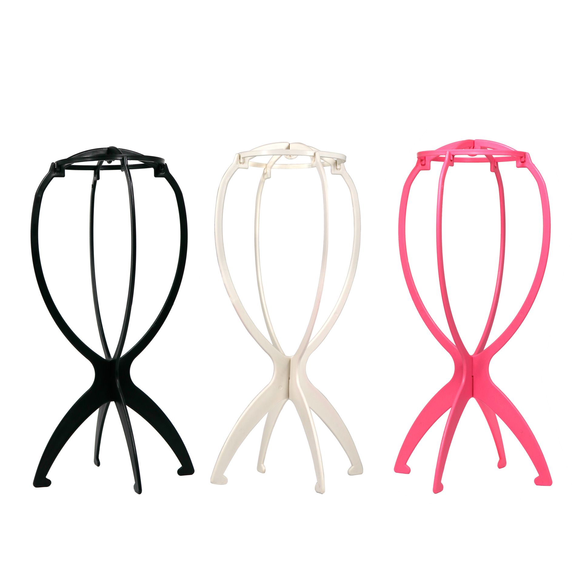 Special wig storage stand, detachable plastic shaping support frame, wig care tool accessories, plastic stand