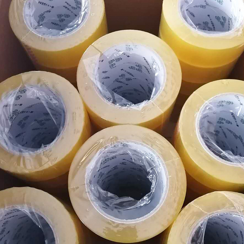 Manufacturers Wholesale Packaging Express Sealing Tape Large Roll Transparent Sealing Tape Packaging Tape Sealing Box Transparent Tape Application Scenario