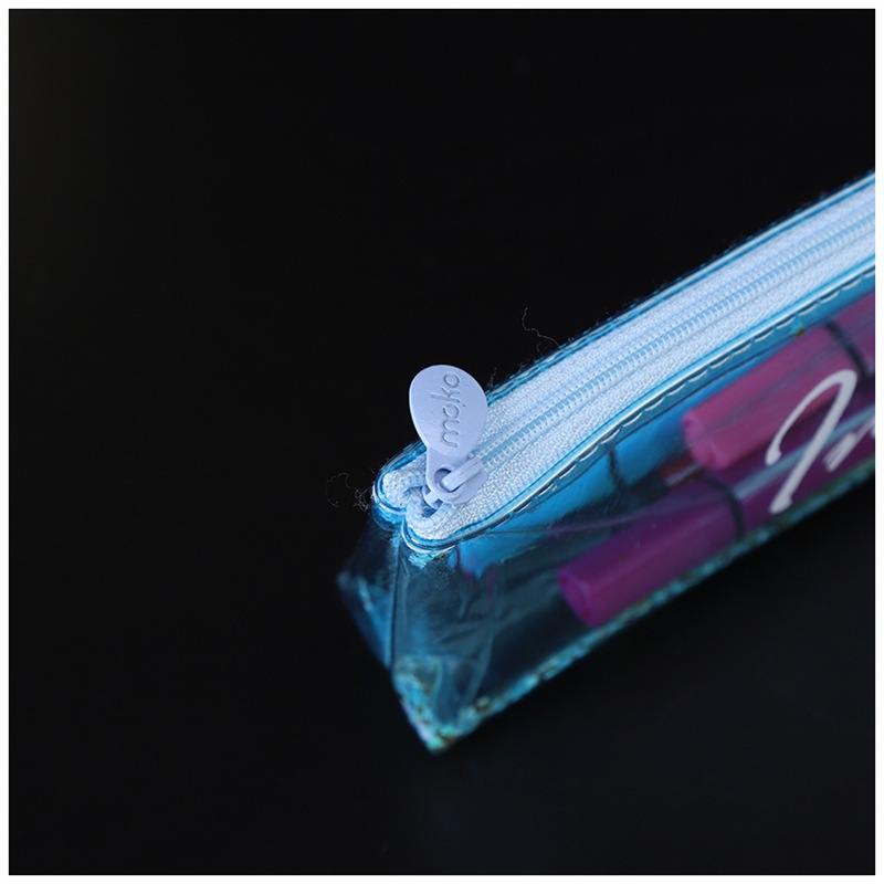 Customized Japanese and Korean children's cartoon PVC pen cases, zipper bags, creative student cartoon stationery bags, pencil cases manufacturers Specification drawing