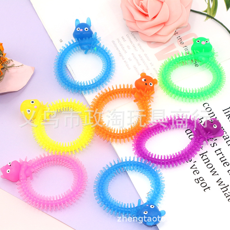 Cute Play Bracelet Animal Modeling Tpr Soft Rubber Bracelet Tension Rope Bracelet Toy details Picture