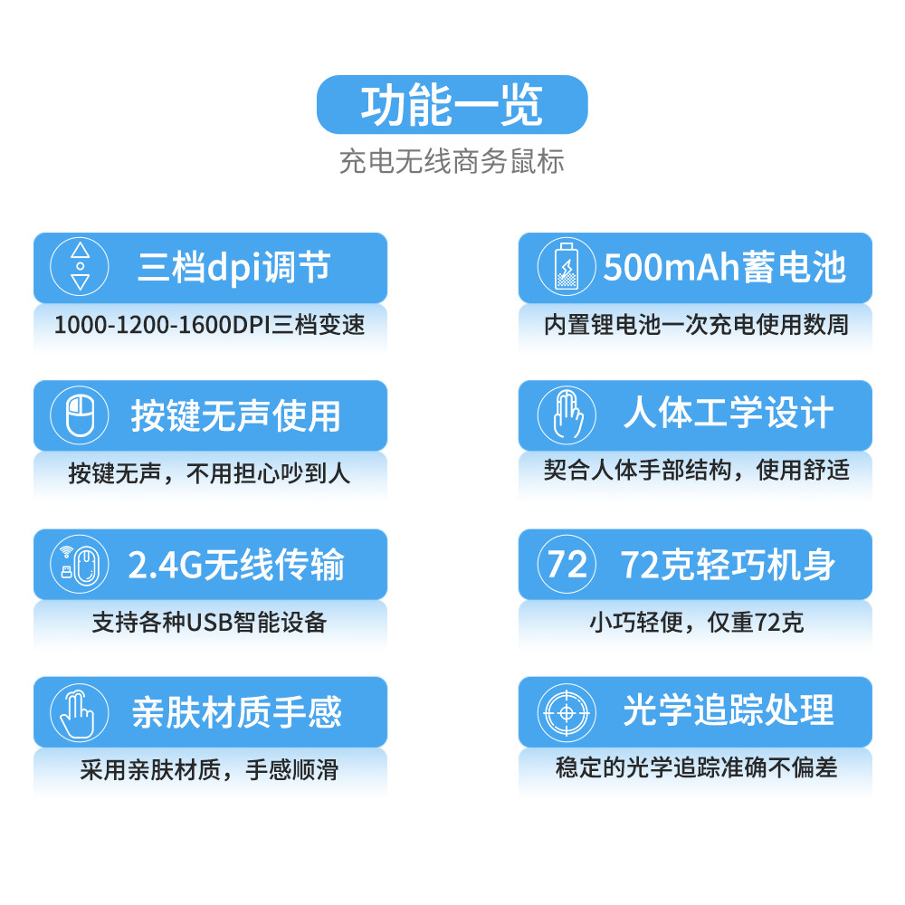 充电式无线蓝产品图