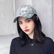 Japanese agent purchase baseball cap CABALLERO Japanese plaid cap adjustable cap retro cotton cap