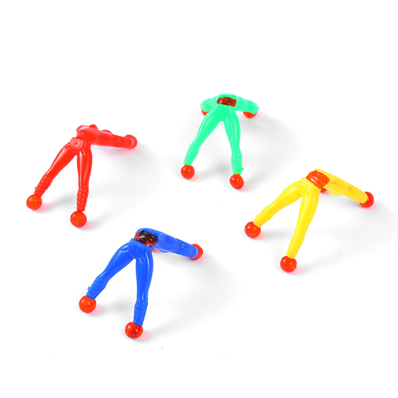 Magic somersaults, wall climbing, Spider-Man, children's toys, street stalls, rock climbing figures, rock climbing figures, all fun Application Scenario
