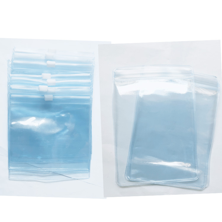 厂家现货 自封袋透明PVC拉链袋子饰品佛珠塑料包装袋加厚选购中详情图5