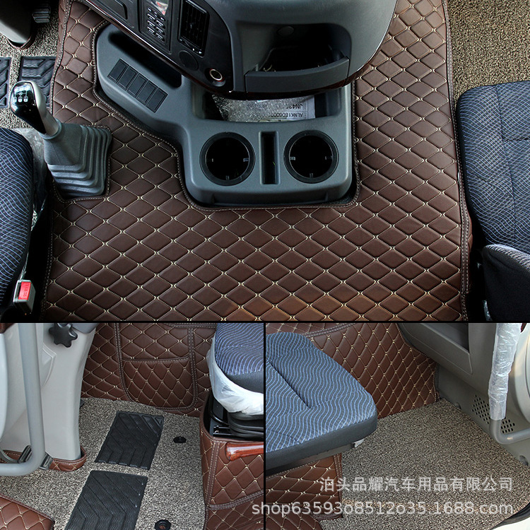 A Wholesale Truck Full Encircle Foot Mat Hovo Double Silk Floor Mat Platform Mat Automotive Supplies Application Scenario