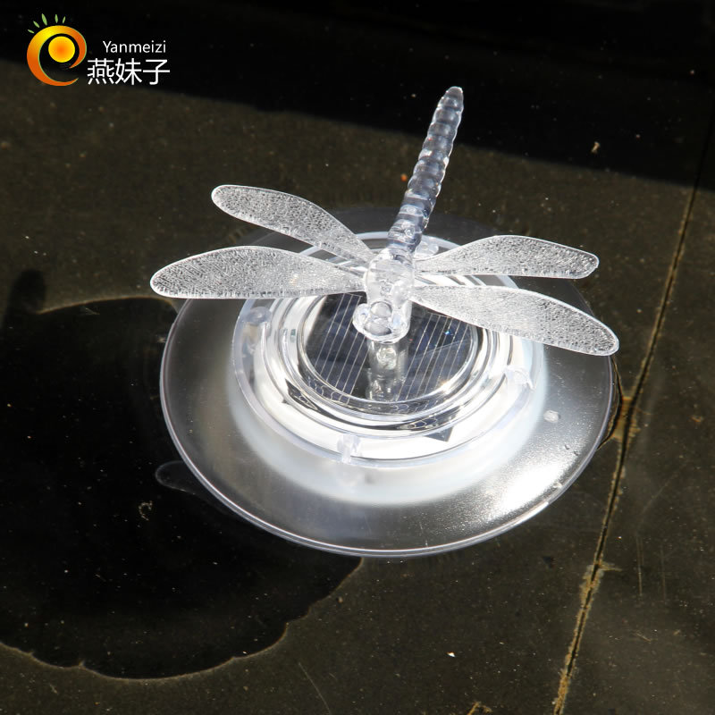 Solar Outdoor Water Drift Light Colorful Gradient Pond Light Led Outdoor Waterproof Garden Light Cable-Free Specification drawing