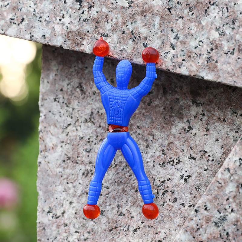 Magic somersaults, wall climbing, Spider-Man, children's toys, street stalls, rock climbing figures, rock climbing figures, all fun Specification image