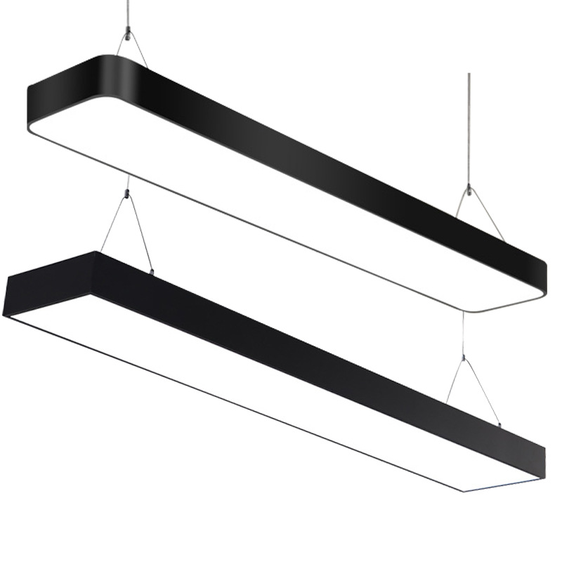 Led Strip Light Office Cable Light Classroom Strip Light Gym Square Light Restaurant Office Light Grille Light Item Picture