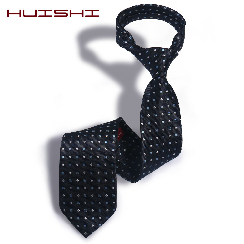Spot Business Men 8Cm High Density Polyester New Casual Plaid Men's Hand Tie Can Be Customized Proofing details Picture