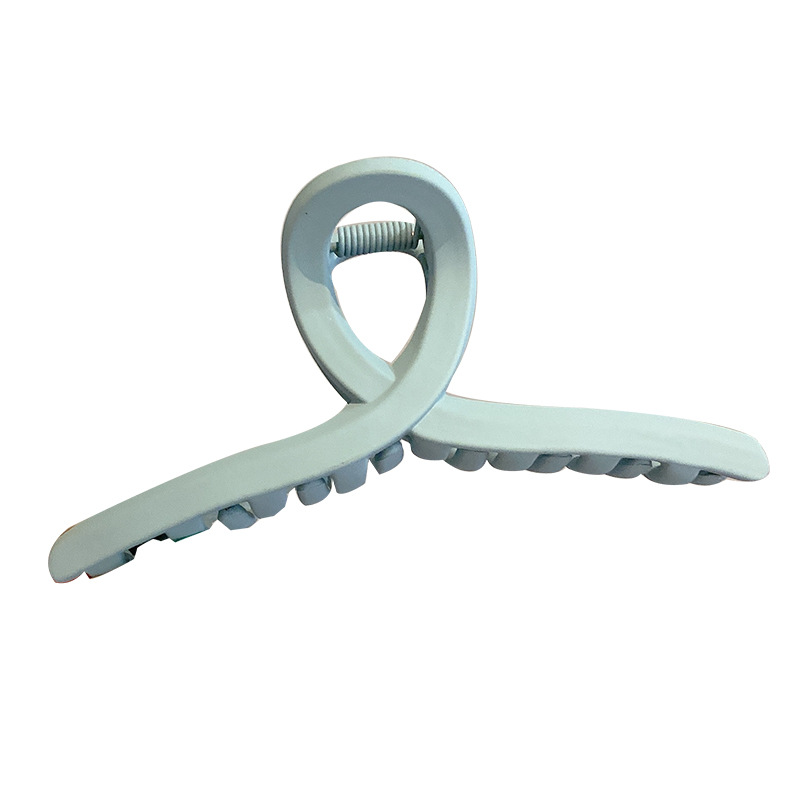 Korean Temperament Large Acrylic Clip Back Head Square Clip Bath Shark Clip Hairpin Clip Wholesale Item Picture