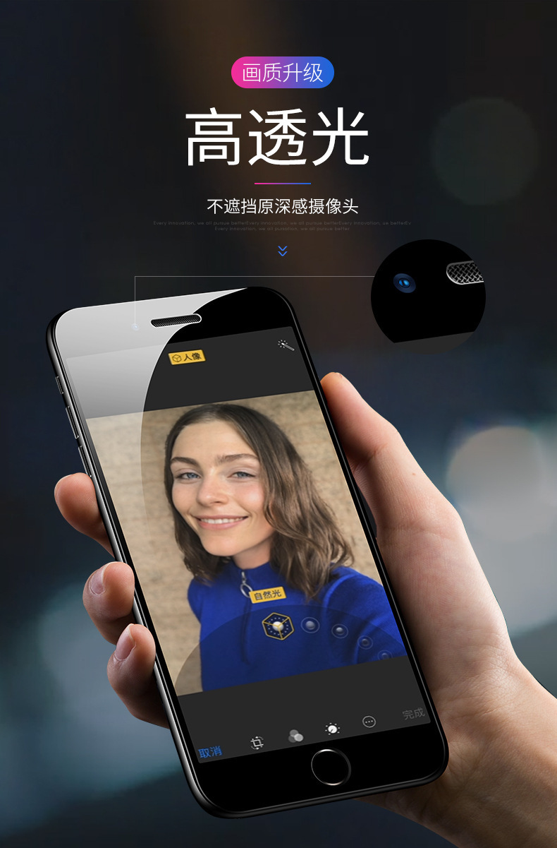 15 Applicable to 16 Apple 17 Tempered Film 13 Anti-drop 14 film Air phone iPhone11 anti-peeping film 12Promax pic 10