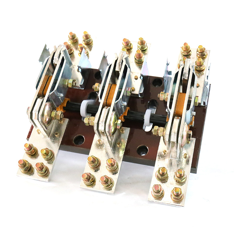 The manufacturer supplies HD13-1500/31 copper open-type knife switch and photovoltaic knife disconnector BX Item Picture