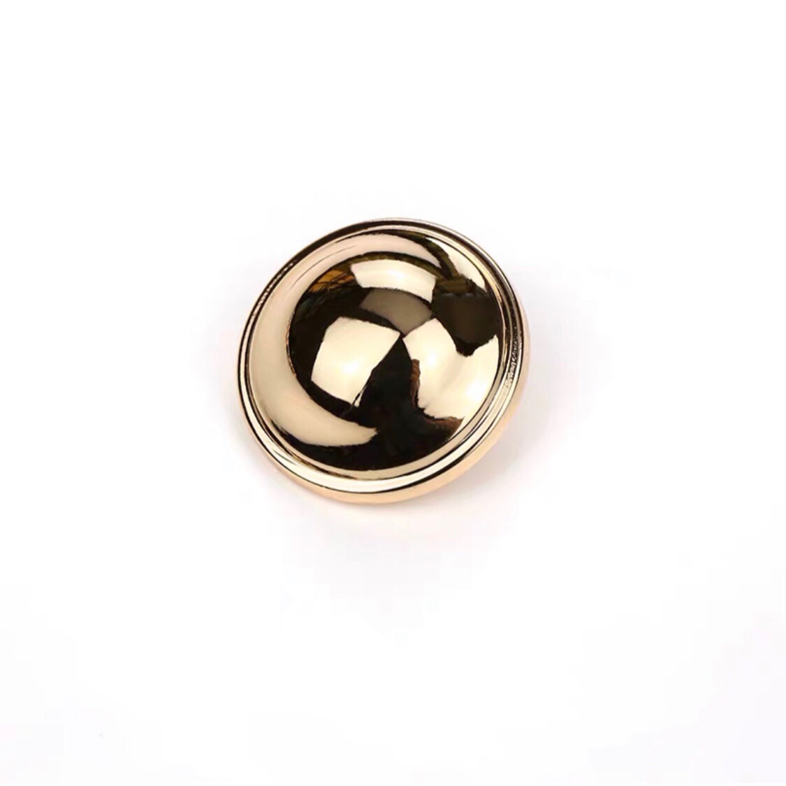 Stylish Metal Fine Edged Mushroom Button Coat Shirt Casual Suit Coat Button Simple Decorative Hand Stitched Buttons Item Picture