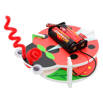 Cleaning genie brush car science experiment diy handmade materials children stem science education creative sweeping robot