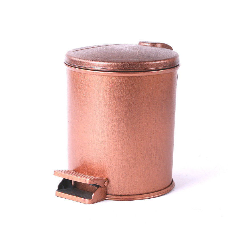 Household Foot Trashcan With Cover Toilet Kitchen Toilet Bedroom Large Paper Basket Pedal Type Rubbish Bin Application Scenario