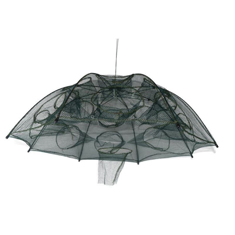 Wholesale of fully automatic folding umbrella nets, shrimp cages, crab cages, loach and eel cages, fishing nets and fish protection nets from the manufacturer Item Picture