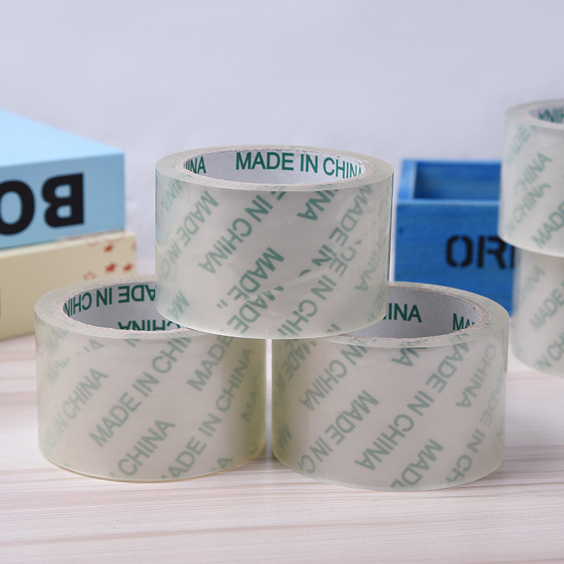 Wholesale of transparent tape in stock, express logistics, packaging and sealing tape, and 48cm wide adhesive tape details Picture