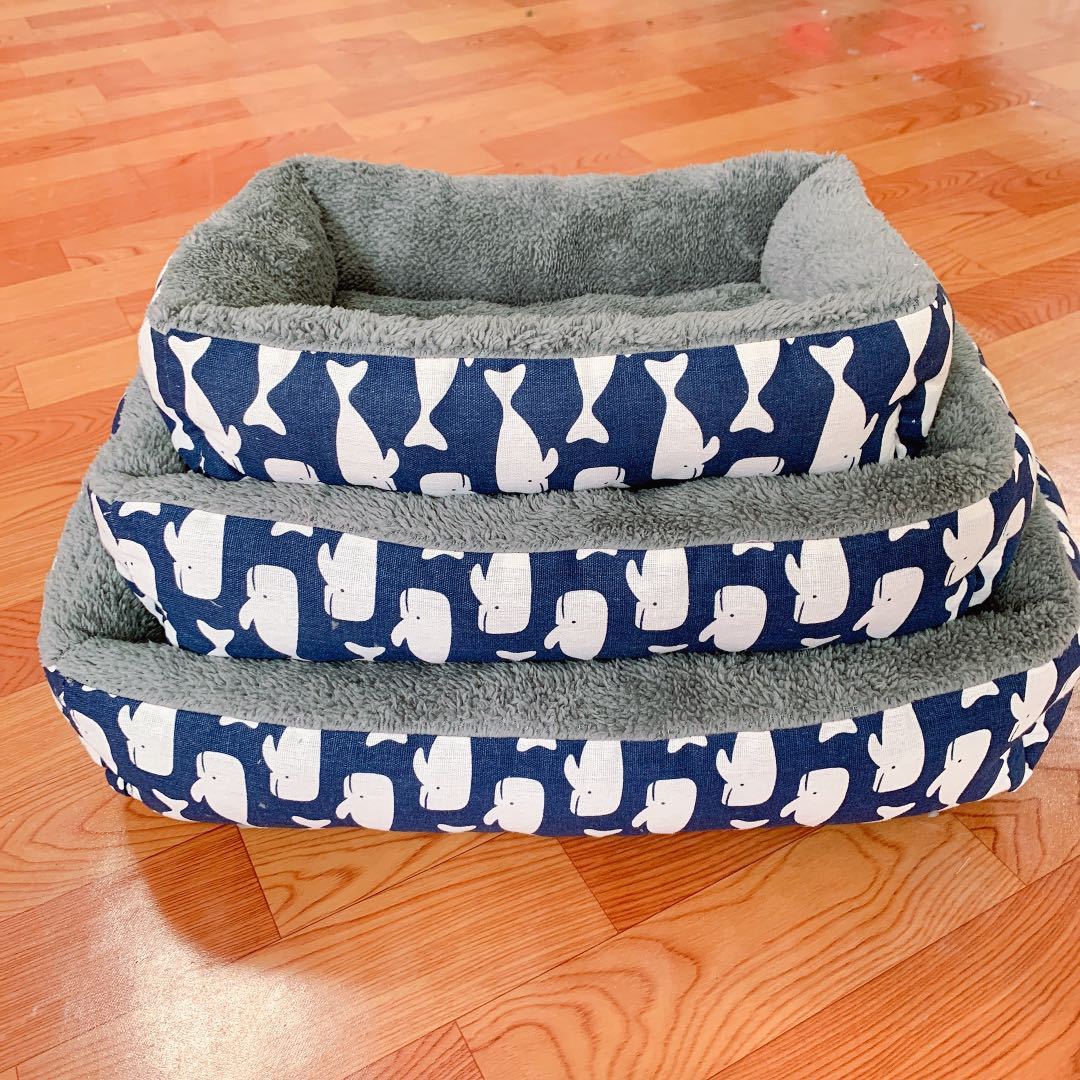 [n] fuentes de fabricantes de mascotas perros perrera gato cama nido de cojines de teddy esteras de lino para mascotas de la humedad Application Scenario