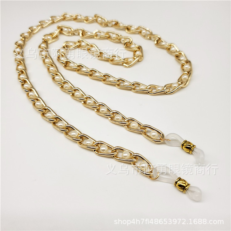 爆款新品/简约时尚珍珠/挂脖防掉眼镜产品图