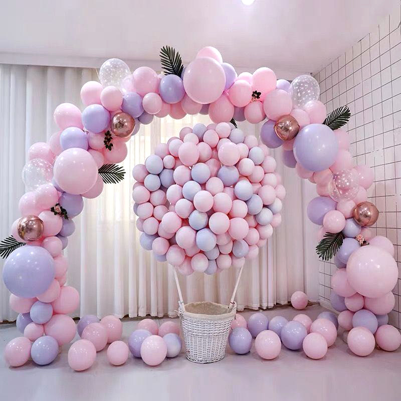 Color macaron globos de látex globos de fiesta globos de cumpleaños decoración de fiesta decoración de boda globos de caramelo details Picture