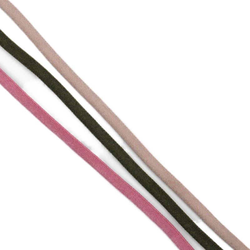 Manufacturers Spot Color Oil Core With Beautiful Back Elastic Underwear Strap Mask Lazy Shoelace Accessories Nylon Webbing Item Picture