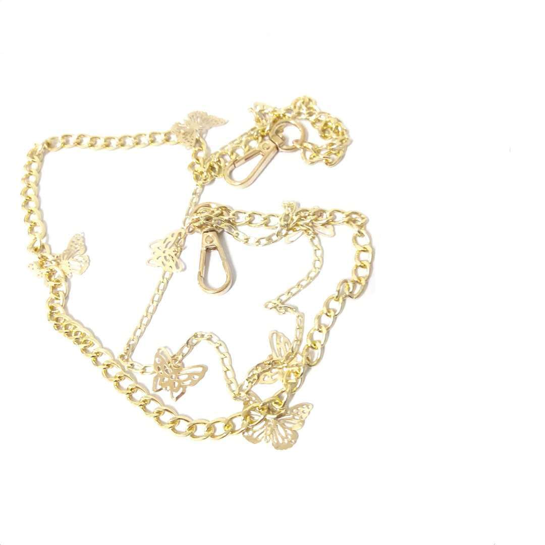 New European and American fashion, versatile and personalized waist chain, suitable for both men and women, trendy punk hip-hop pants chain pendant Item Picture