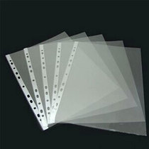Thickened 11 hole transparent document bag A4 loose-leaf document protection case data protection film Office stationery wholesale