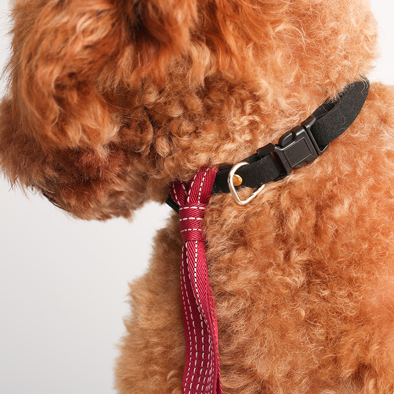 Genius Dog Pet Products' new pet collar, small cat and dog universal tie collar, fashionable tie accessory details Picture