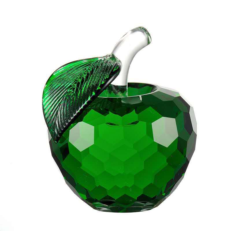 Crystal Apple Birthday gift Valentine Teachers' Day Gift Decorative Arts and Crafts Display Creative home accessories Xiangyu Crystal details Picture