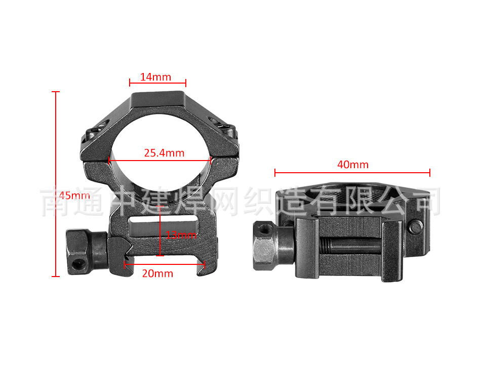 910007 25.4MM flat-top single-nail mid-width flashlight fixture supplied by the manufacturer Specification image