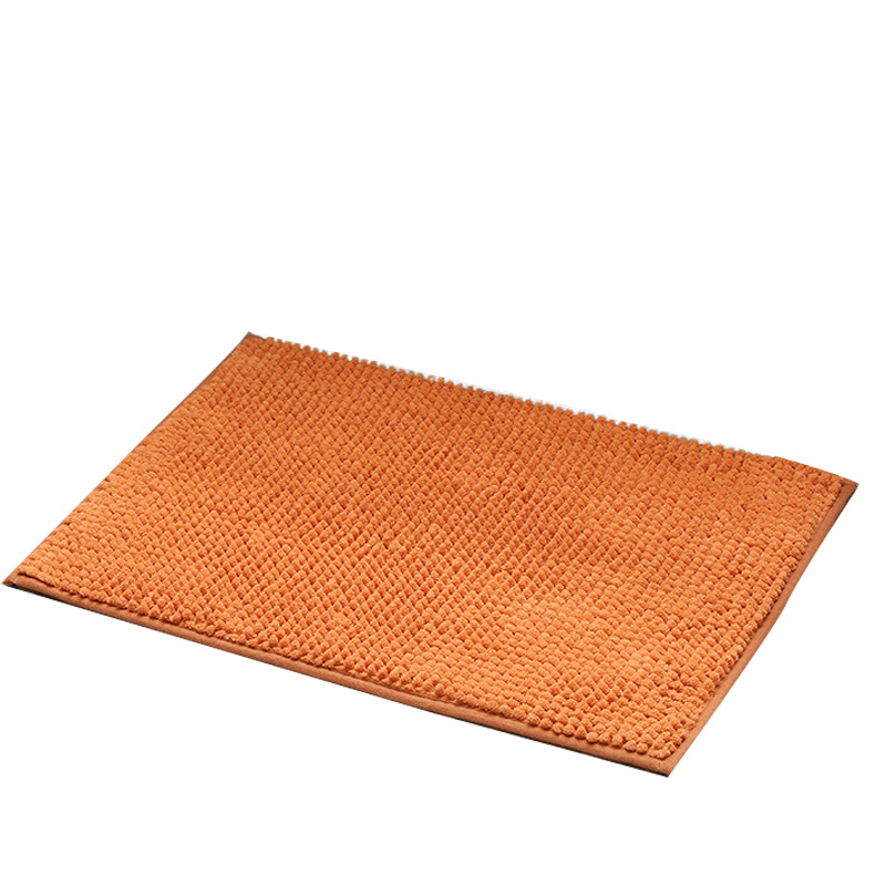Cross Border Short Velvet Chenille Floor Mat Entry Entry Living Room Bedroom Floor Mat Balcony Carpet Non-Slip Absorbent Bath Mat Item Picture