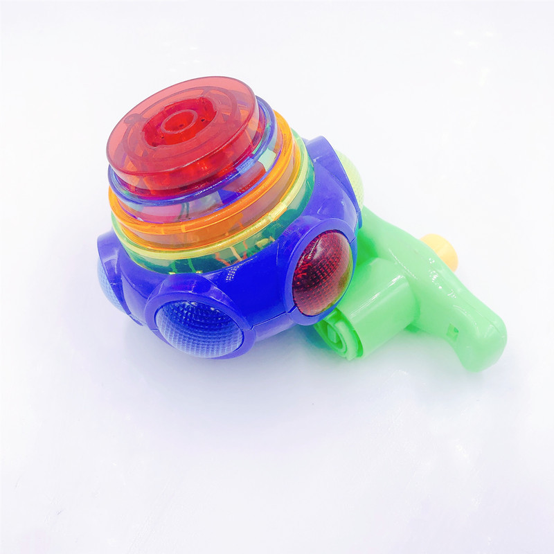 Manufacturers Directly For Ufo New Light Colorful Music Gyro Luminous Gyro Night Market Stall Supply Application Scenario