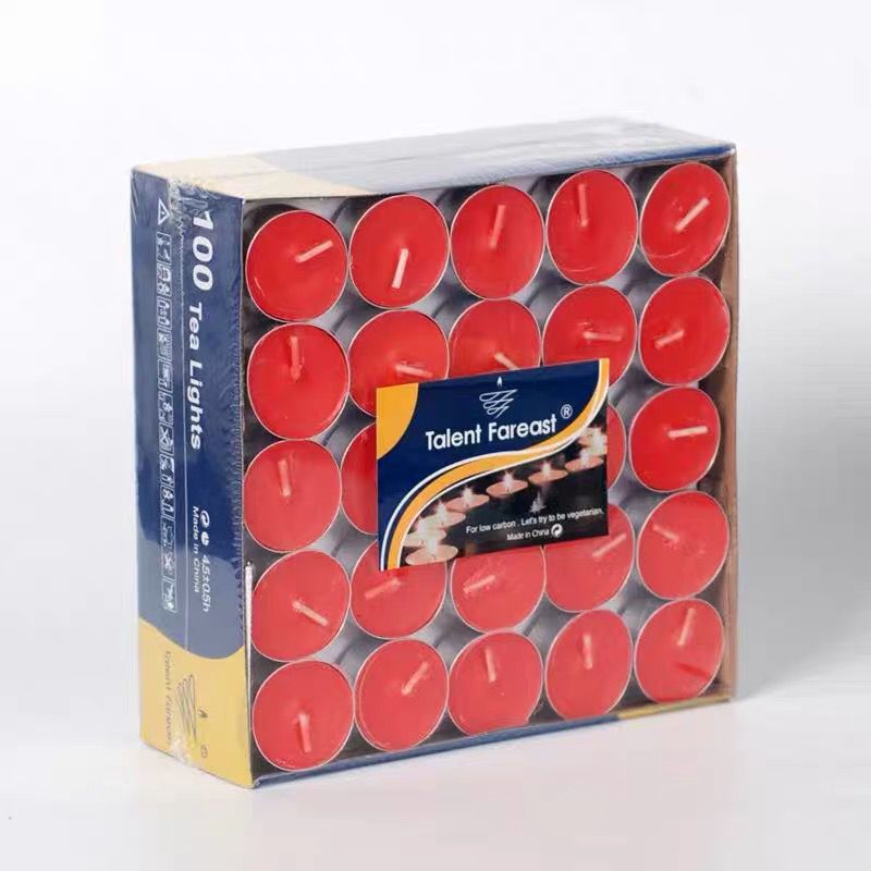 Darente factory direct sales smokeless scented candles, tea-making arrangement, round tea wax, hotel, wedding, confession, birthday details Picture