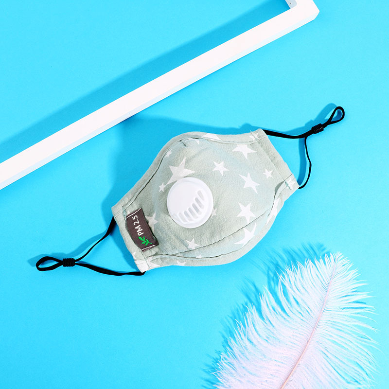 Factory selling infant masks with breathing valve cotton dust and warm can be added filter piece independent packaging spot Item Picture