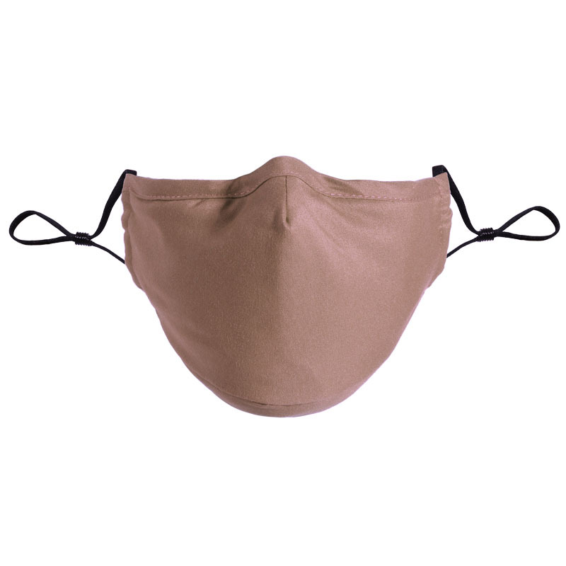 Transboundary solid color sunscreen cloth mask dust adjustment earband washable and interchangeable filter mask adult pure cotton Item Picture
