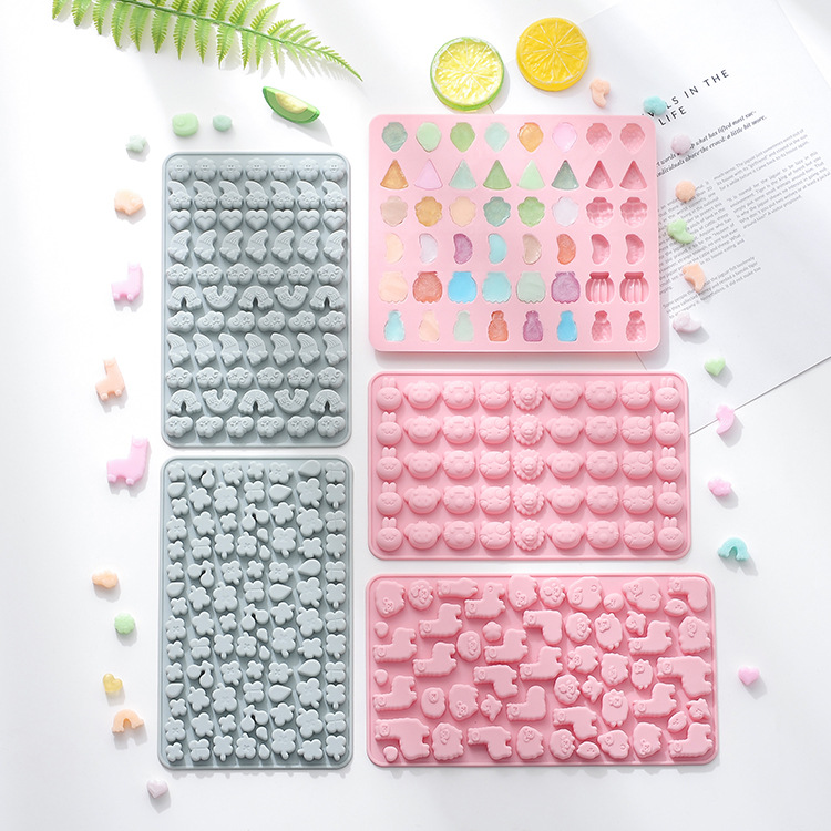 Off-The-Shelf Silicone Baking Mold Can Steam Fudge Homemade Cartoon Water Jelly Chocolate Drop Glue Grinding Tool