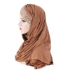 Aliexpress milk silk forehead sequins combined milk silk scarf hat, Malaysian headscarf hat Application Scenario