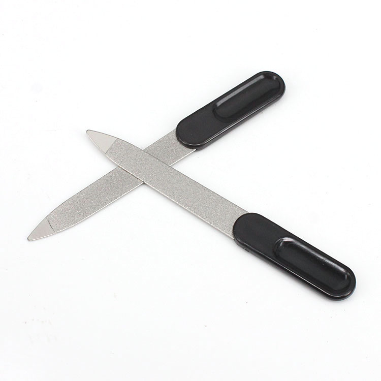 Direct sales of stainless steel nail files, sandblasted and sandplated metal nail files, sandpaper, and rubbing strips shanilak Specification image