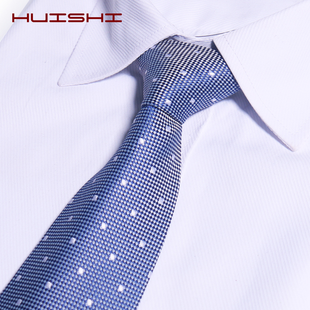 Business Leisure Men's High-Grade Polyester Tie Manufacturers Can Customize The Wholesale Men's Three-Color Hand Tie Item Picture