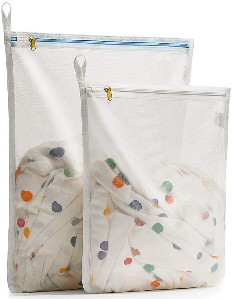 Thickened Fine Mesh Laundry Bag Mesh Care Bag Customized Care Bag Set High-End Clothing Gifts Customized Polyester Bag Item Picture