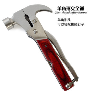 Sixteen in one conical hammer Car escape hammer tool Car metal safety hammer car supplies Item Picture