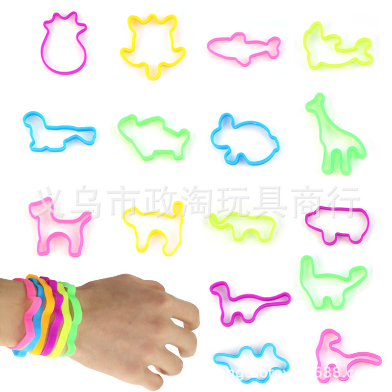 The New Animal Band Bracelet Toy Does Not Break The New Cartoon Animal Of Tpr Foreign Trade Item Picture