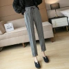 New casual pants for autumn and winter: thickened tweed pants, high-waisted radish pants, loose skinny pants, versatile cigarette tube pants details Picture