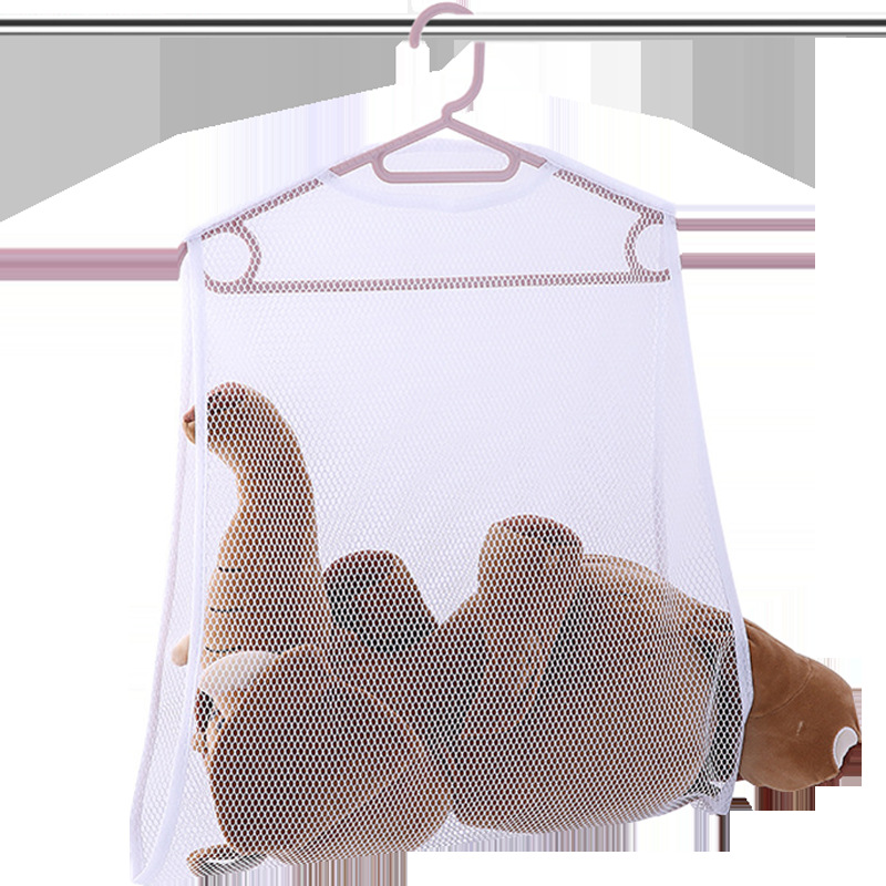 Drying Pillow Net Drying Net Balcony Windproof Pillow Drying Net Bag Toy Drying Rack Hanging Test Windproof Clothes Rack Item Picture