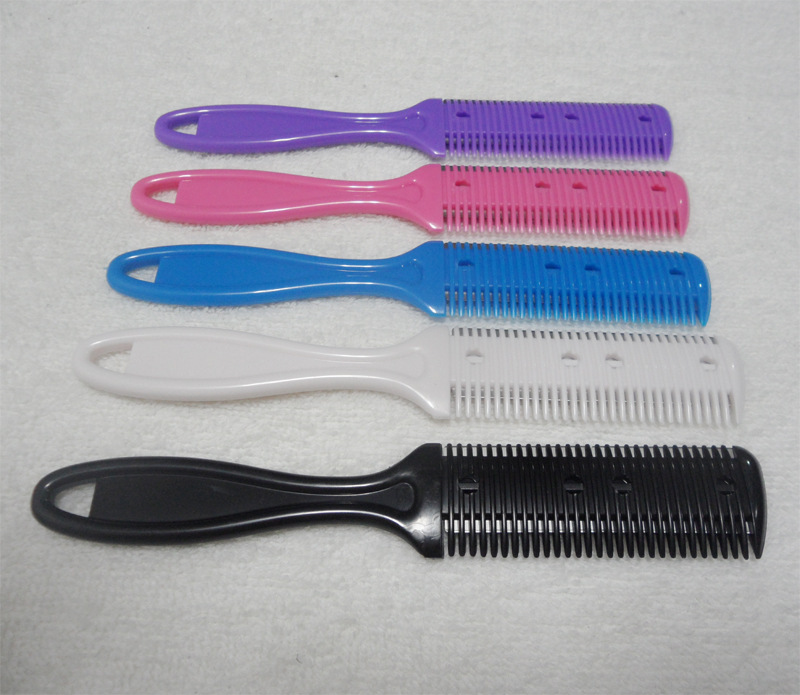 Double-Sided Razor Comb Stainless Steel Double-Blade Razor Razor Razor Razor Thin Comb Specification drawing