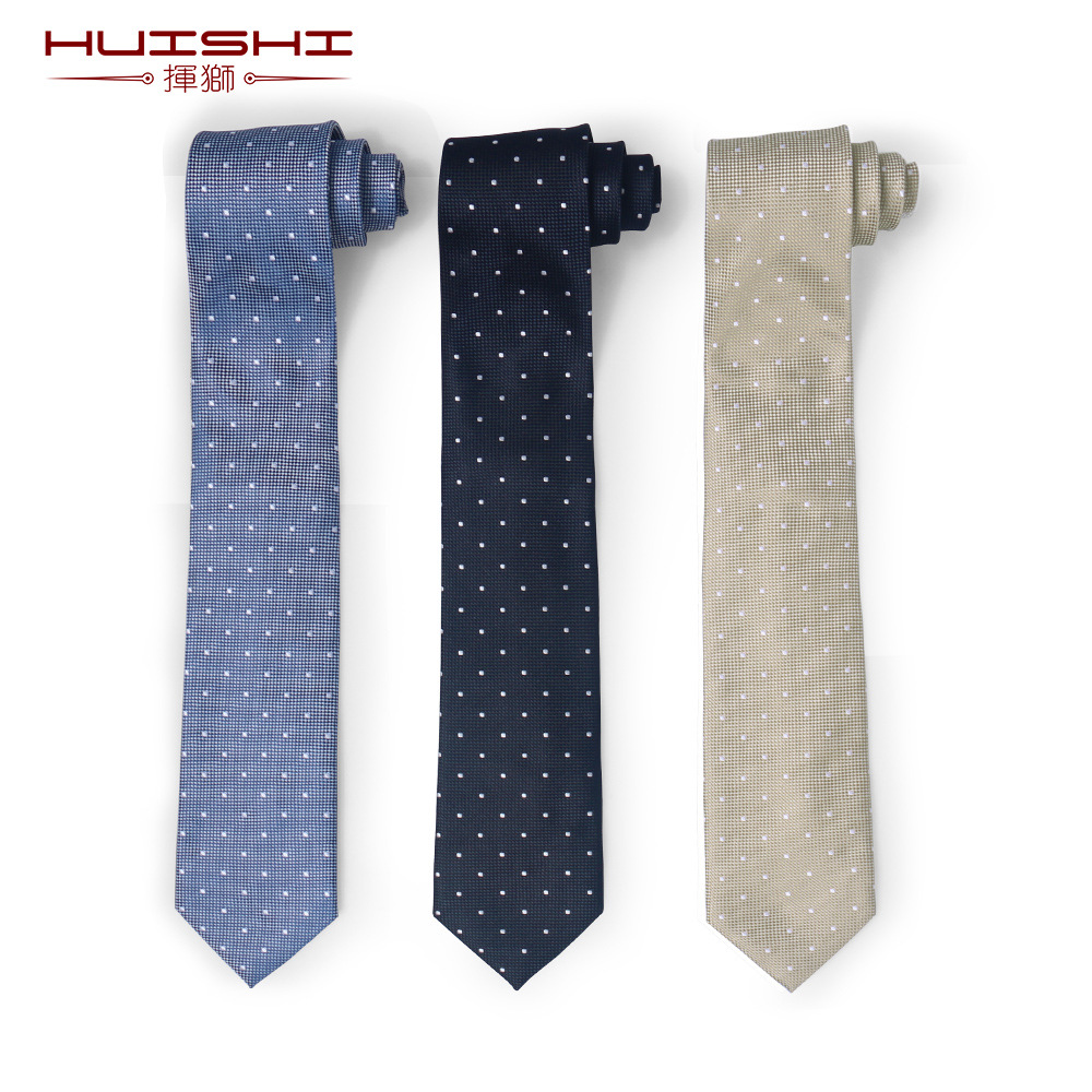 商务休闲男士高档涤丝领带厂家现货可定制批发男士三色手打领带