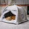 猫窝夏季猫帐篷猫咪猫房子半封闭式宠物床四季款狗窝别墅床用品图