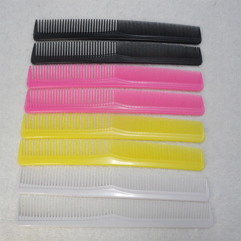 Double Comb Denser Tooth Comb Straight Hair Comb Anti-Static Hair Styling Comb Fringe Comb Pointy Tail Section Comb Item Picture
