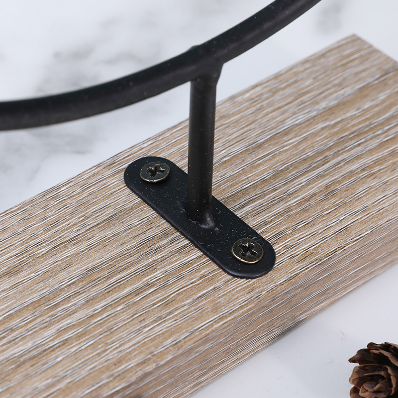 家具装饰品摆件/黑色金属方形便签夹/北欧ins桌面名片展示相片夹子细节图